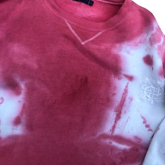 TIE Dyed Ralph Lauren Crop Top Large - Picture 8 of 10